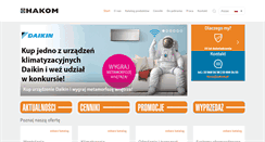 Desktop Screenshot of hakom.pl