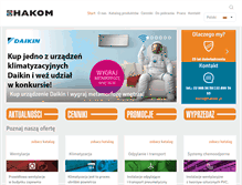 Tablet Screenshot of hakom.pl